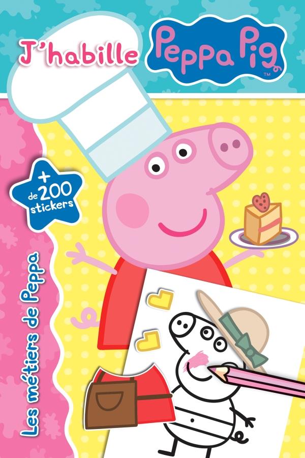 Peppa Pig : j'habille : les métiers de Peppa