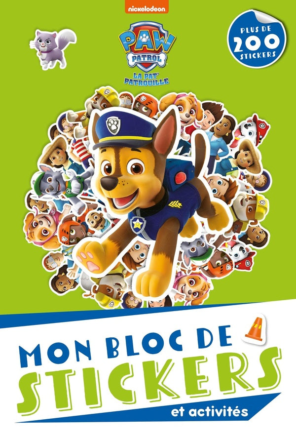 La Pat'Patrouille : mon bloc de stickers et activités