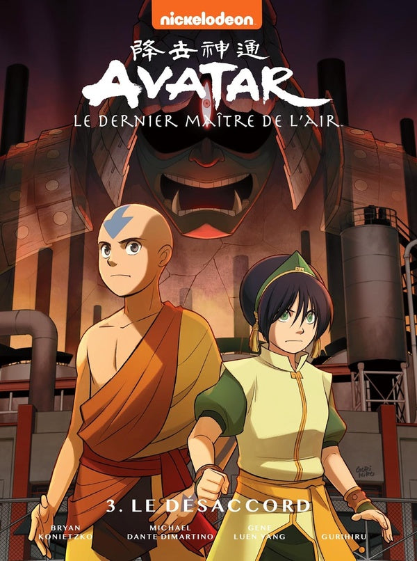 Avatar, le dernier maître de l'air Tome 3 : le désaccord