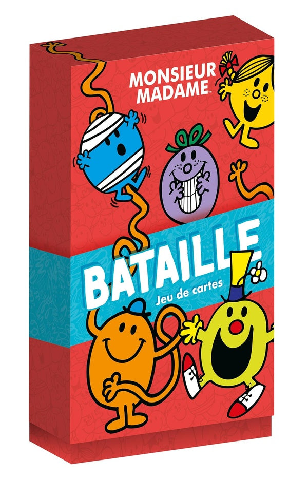 Les Monsieur Madame : bataille : jeu de carte