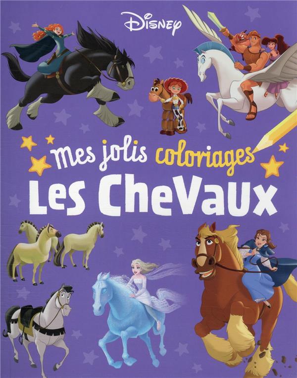 Mes jolis coloriages : les chevaux
