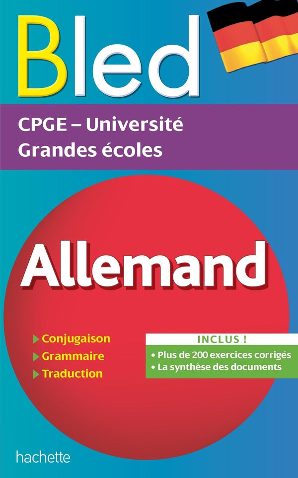 Bled supérieur : allemand ; CPGE, université, grandes écoles