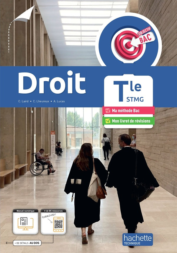 Objectif bac : droit ; terminale STMG ; livre de l'élève