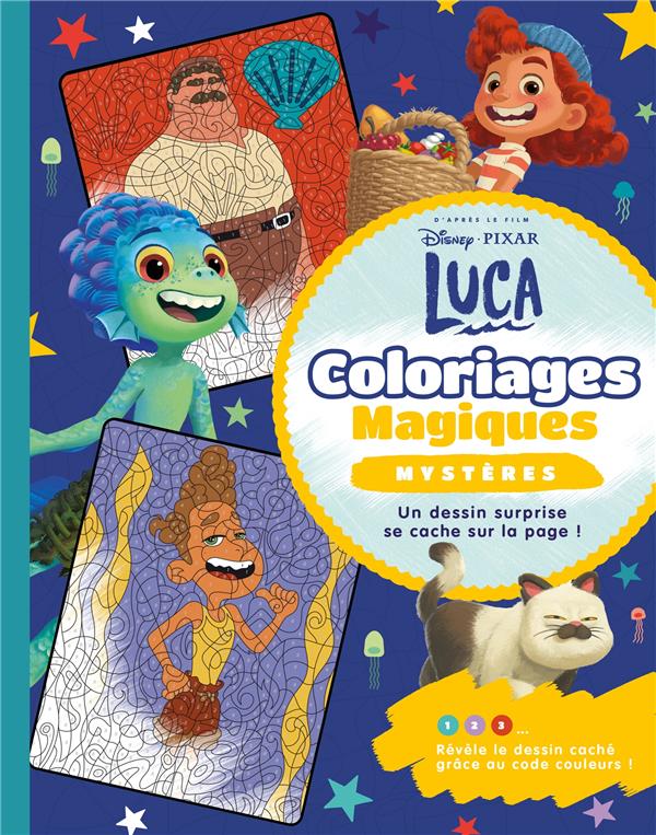 Coloriages magiques : Luca : mystères