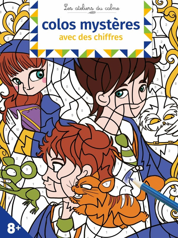 Les ateliers du calme : colos mystères : avec des chiffres