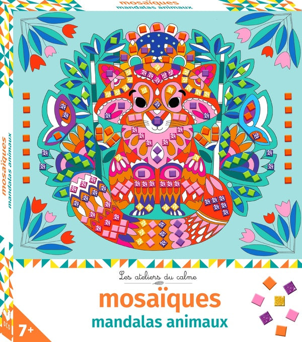 Mosaïques : mandalas animaux