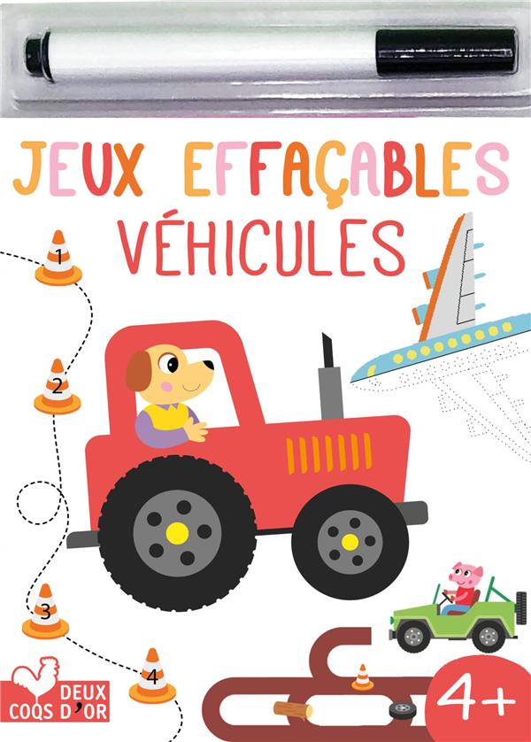 Jeux effaçables : véhicules