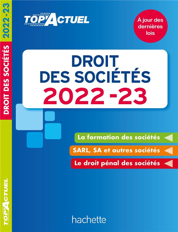 Top'actuel : droit des sociétés (édition 2022/2023)