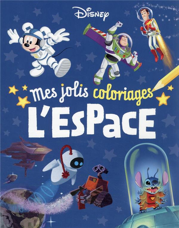 Mes jolis coloriages : l'espace