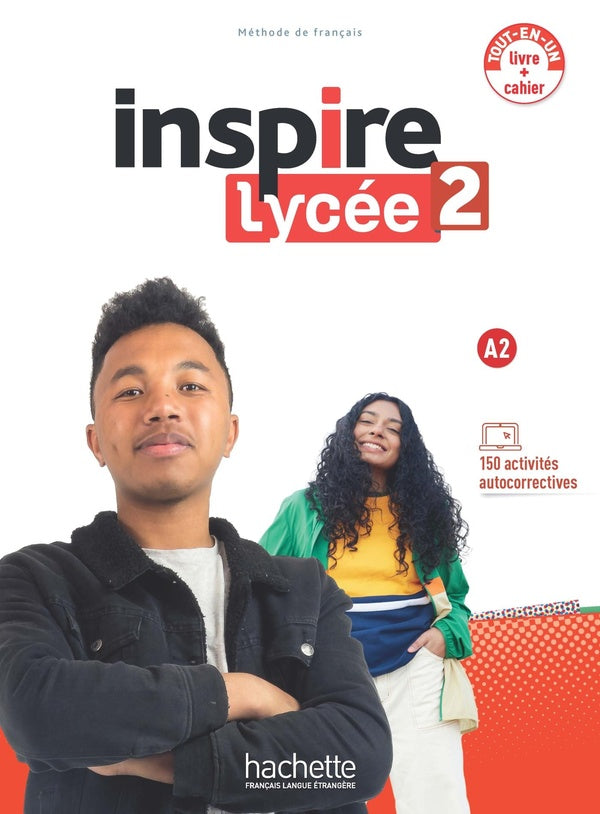 Inspire lycée 2 : FLE ; Pack Livre de l'élève + Cahier d'activités ; A2