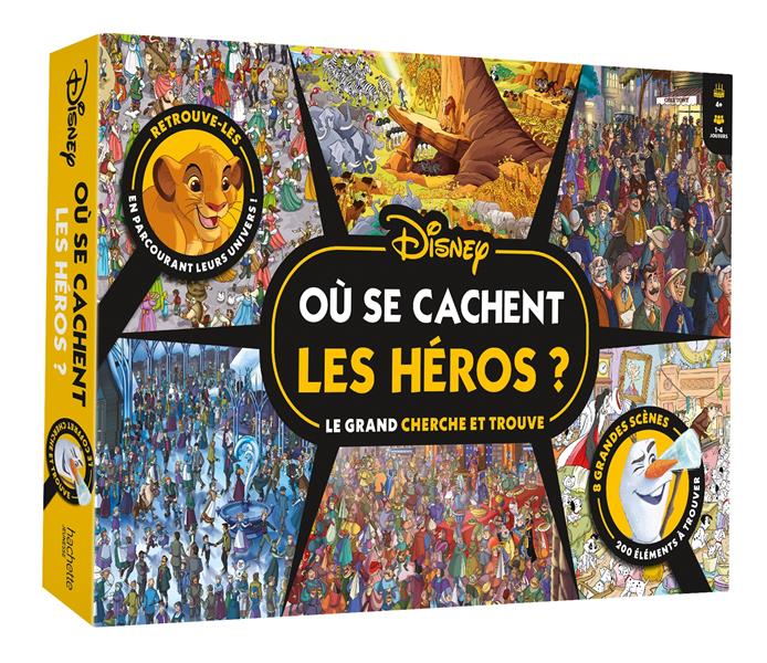 Où se cachent les héros ? Le grand cherche et trouve