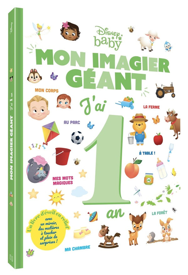 Disney Baby : mon imagier géant : j'ai 1 an