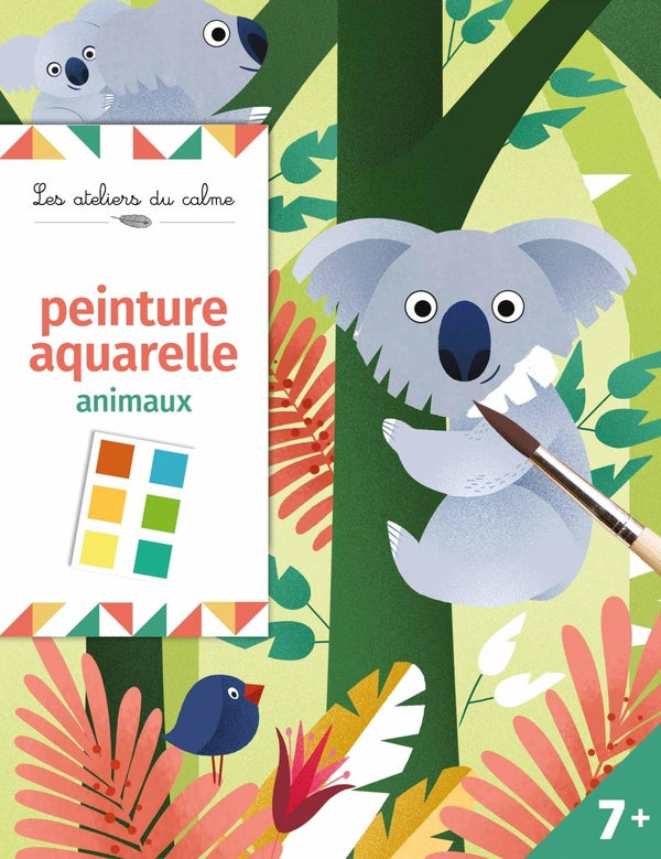 Les ateliers du calme : peinture aquarelle : animaux