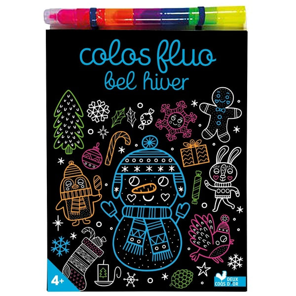 Les ateliers du calme : colos fluo : bel hiver