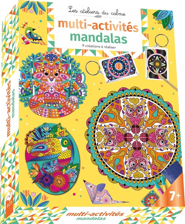 Les ateliers du calme : créations mandalas