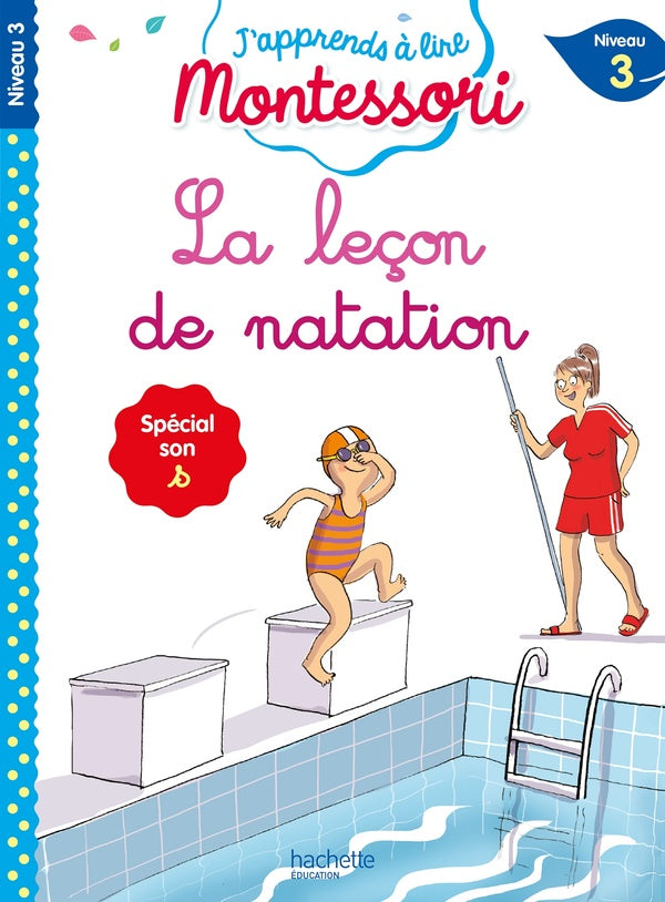 J'apprends à lire Montessori : la leçon de natation