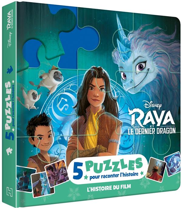 Raya et le dernier dragon : 5 puzzles pour raconter l'histoire ; l'histoire du film