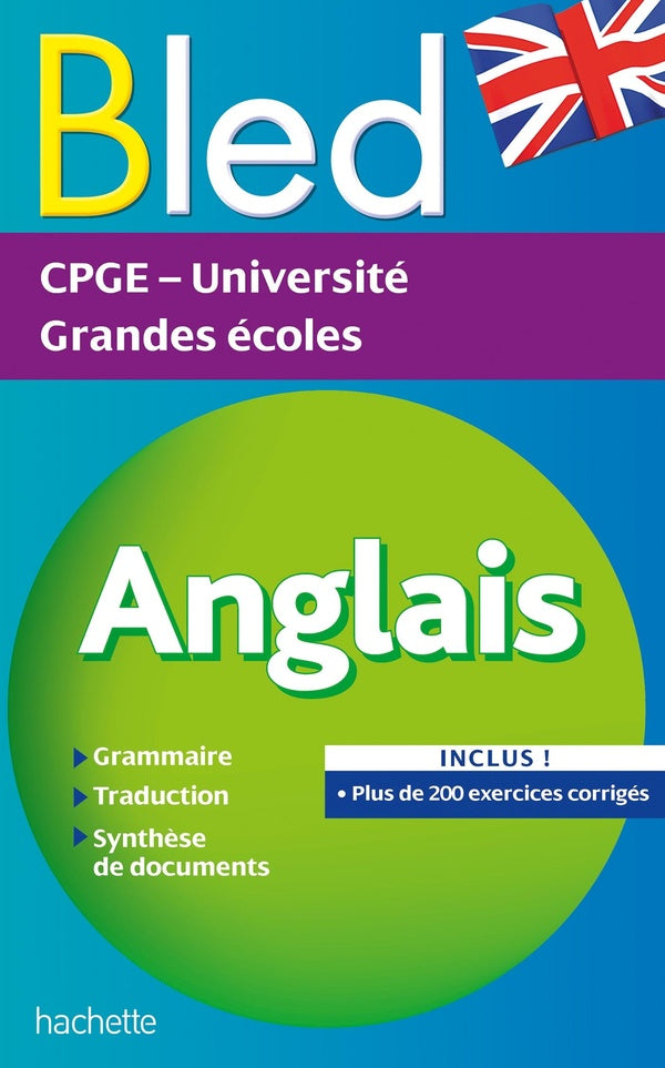 Bled supérieur : anglais ; CPGE, université, grandes écoles