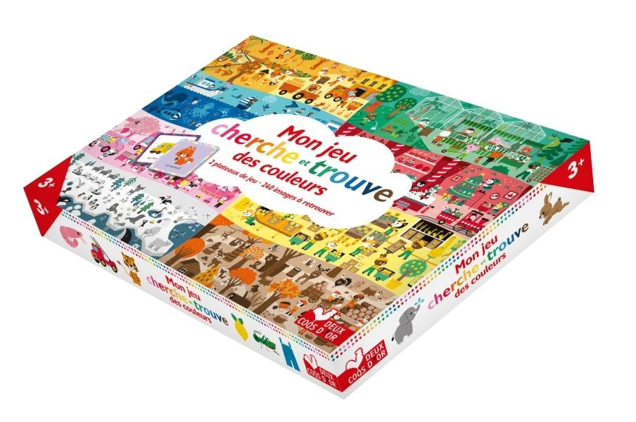 Cherche et trouve : mon jeu cherche et trouve des couleurs