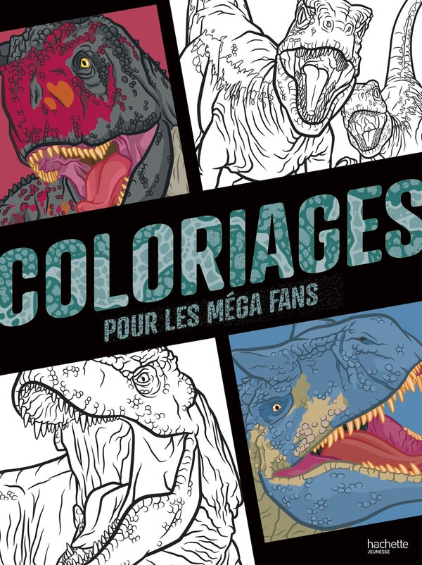 Jurassic World : coloriages pour les méga fans