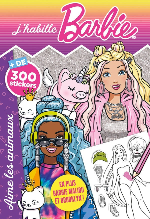J'habille ; Barbie aime les animaux