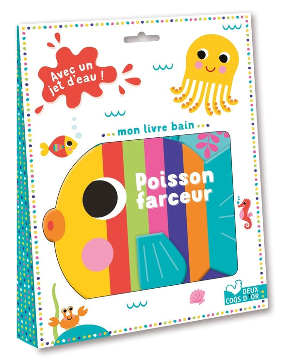 Mon livre bain poisson farceur !