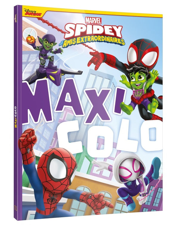Maxi colo : Marvel Spidey et ses amis extraordinaires
