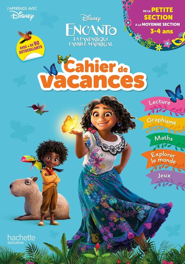 Encanto ; cahier de vacances ; de la PS à la MS