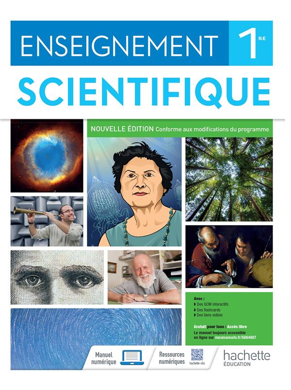 Enseignement scientifique ; 1re ; Livre élève