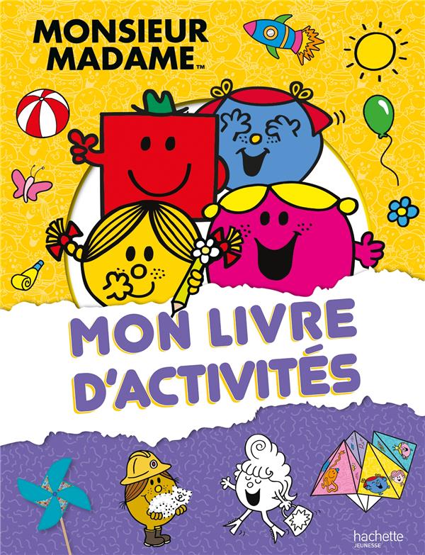 Les Monsieur Madame : mon livre d'activités