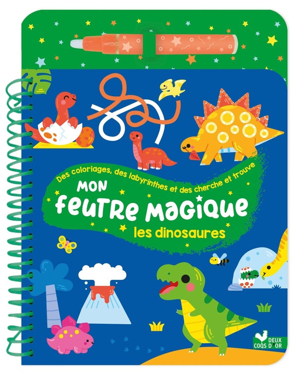 Mon feutre magique : les dinosaures