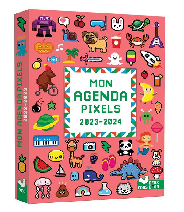 Mon agenda pixels (édition 2023/2024)