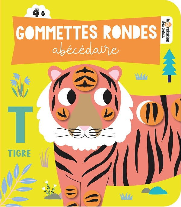 Gommettes rondes abécédaire