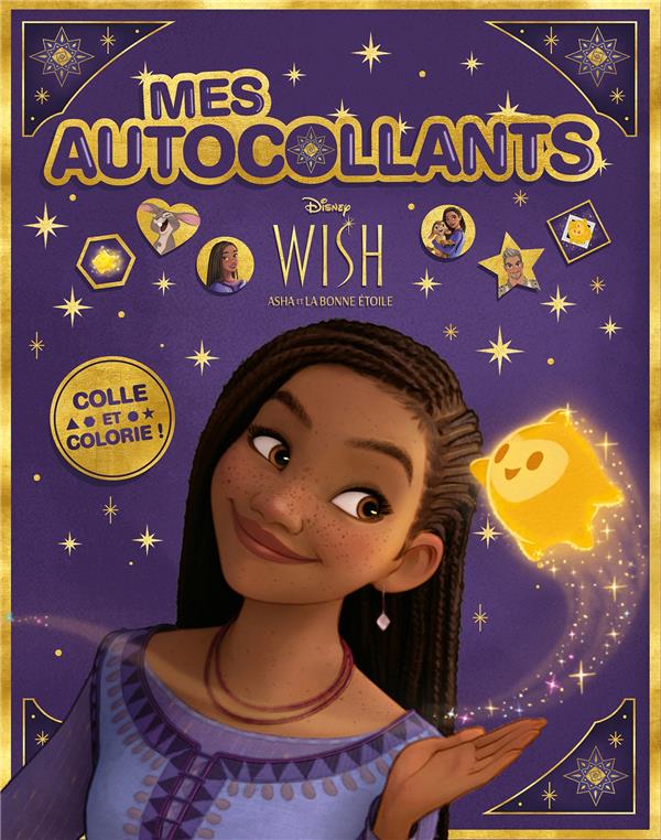 Mes autocollants : Wish, Asha et la bonne étoile