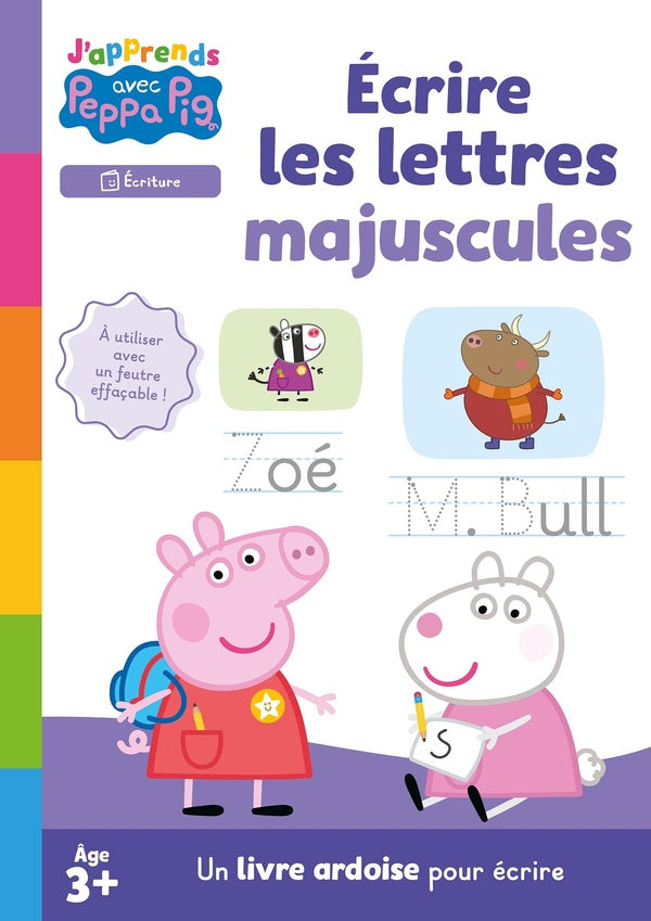 J'apprends avec Peppa Pig : écrire les lettres majuscules
