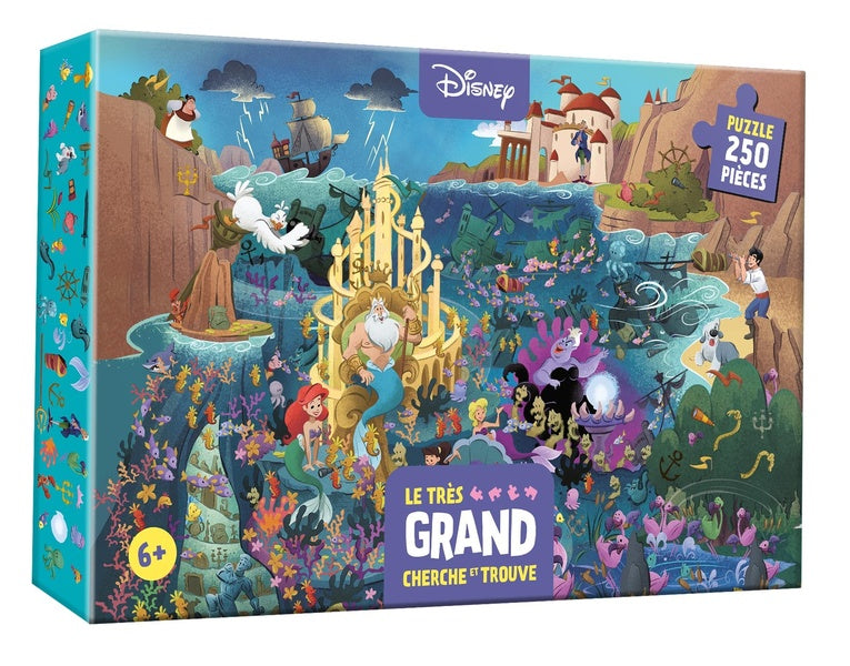 Le très grand cherche et trouve ; puzzle 250 pièces