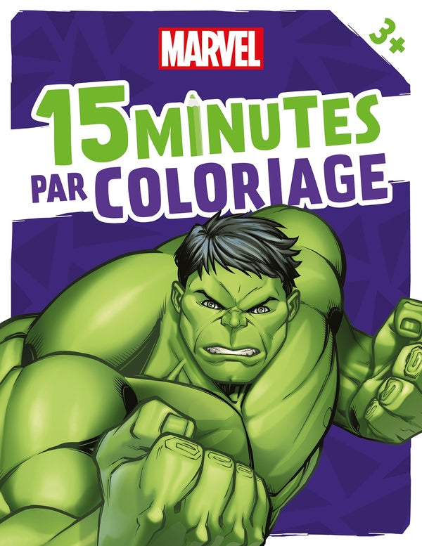 15 minutes par coloriage : Marvel