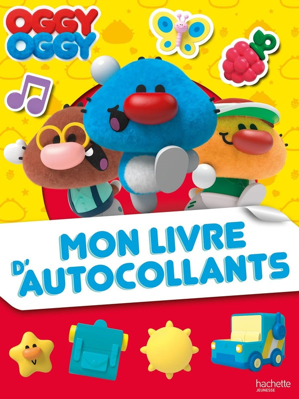 Mon livre d'autocollants : Oggy Oggy