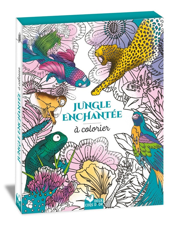 Les ateliers du calme : Jungle enchantée à colorier