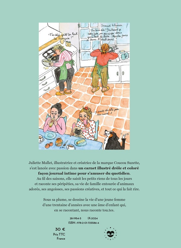 Carnet chéri : Une année dessinée