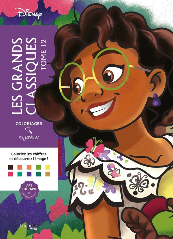 Art-thérapie ; Coloriages mystères : Les grands Classiques Tome 12