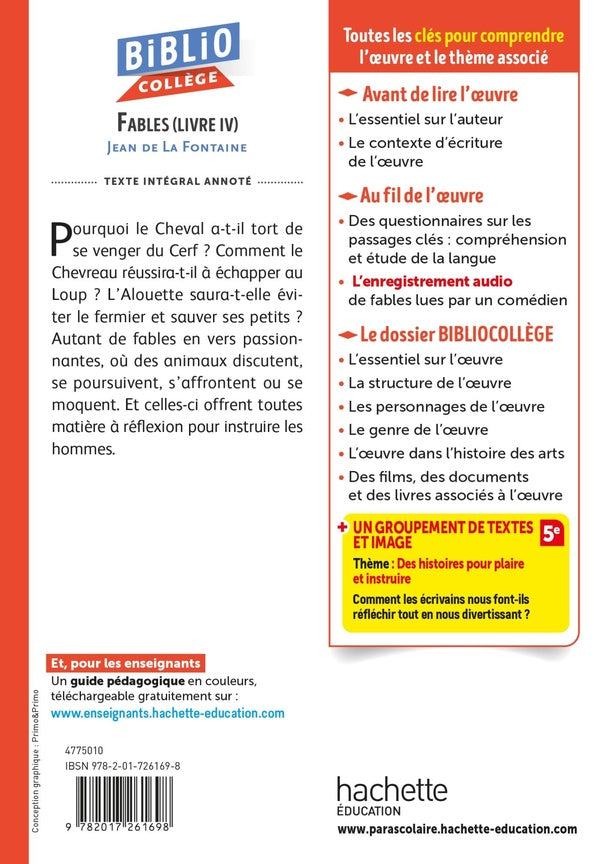 Fables, livre IV