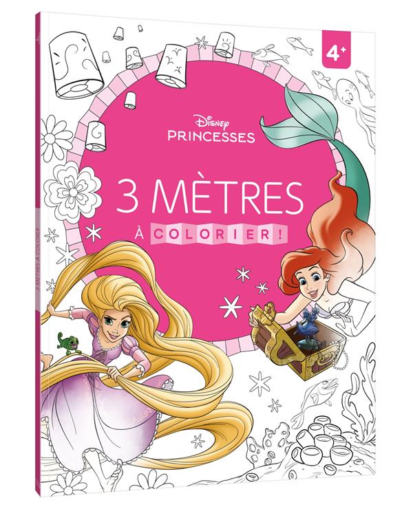 Disney Princesses : 3 mètres à colorier