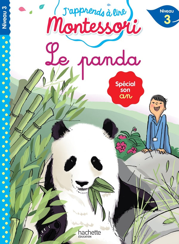 J'apprends à lire Montessori : CP niveau 3 ; Le panda