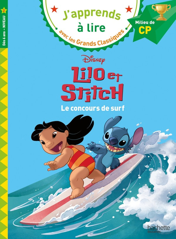 CP niveau 2 ; Lilo et Stitch : Le concours de surf