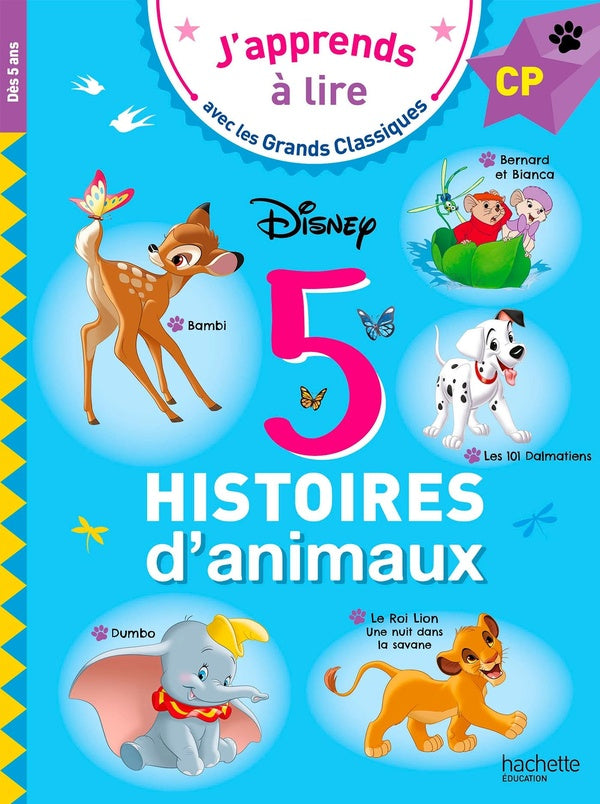 CP ; 5 histoires d'animaux