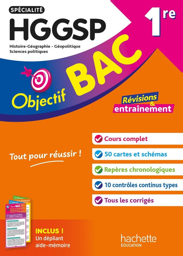 Objectif bac : Spécialité HGGSP ; 1re ; Révisions et entraînement
