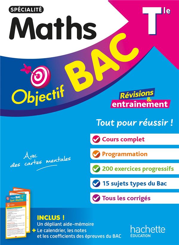 Objectif bac : Spécialité Maths ; Terminale ; Révisions & entraînement