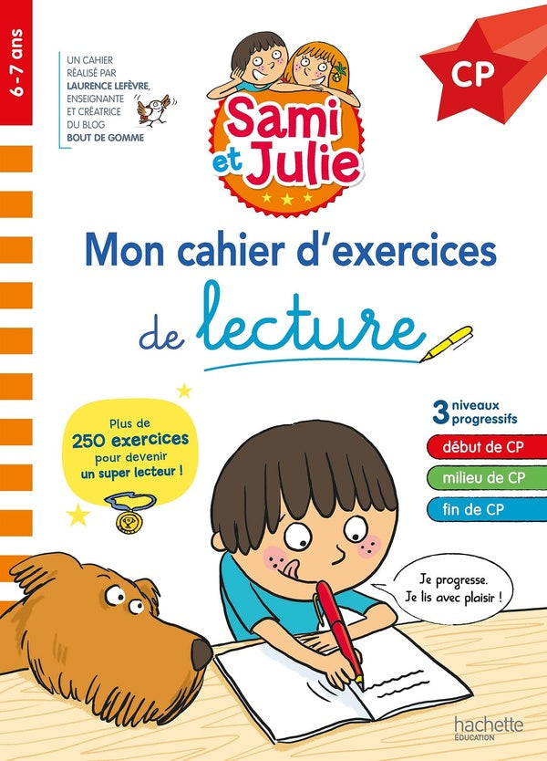 Sami et Julie : CP ; Mon cahier d'exercices de lecture