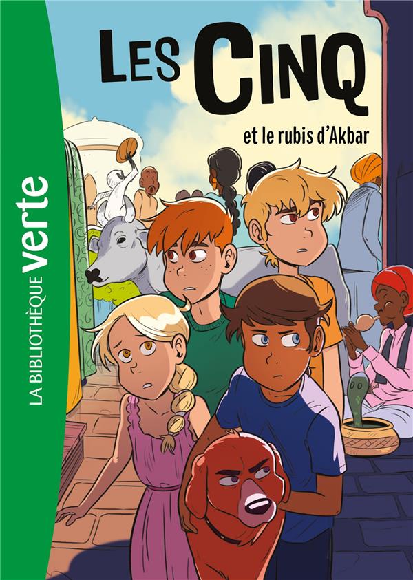 Le Club des Cinq Tome 35 : Les Cinq et le rubis d'Akbar